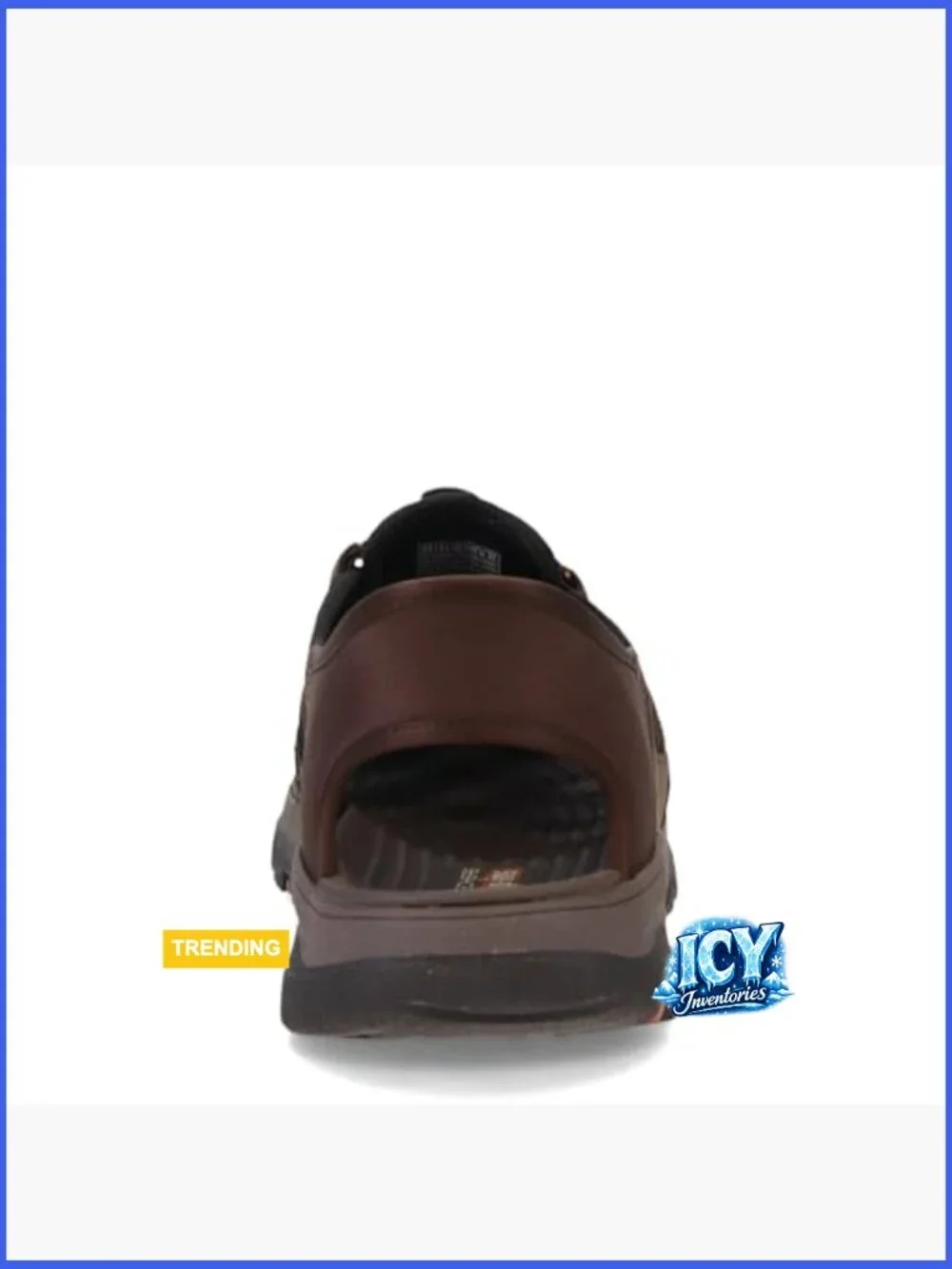 Men's Enclosed Fisherman Sandal Slip-Ins Hands Free